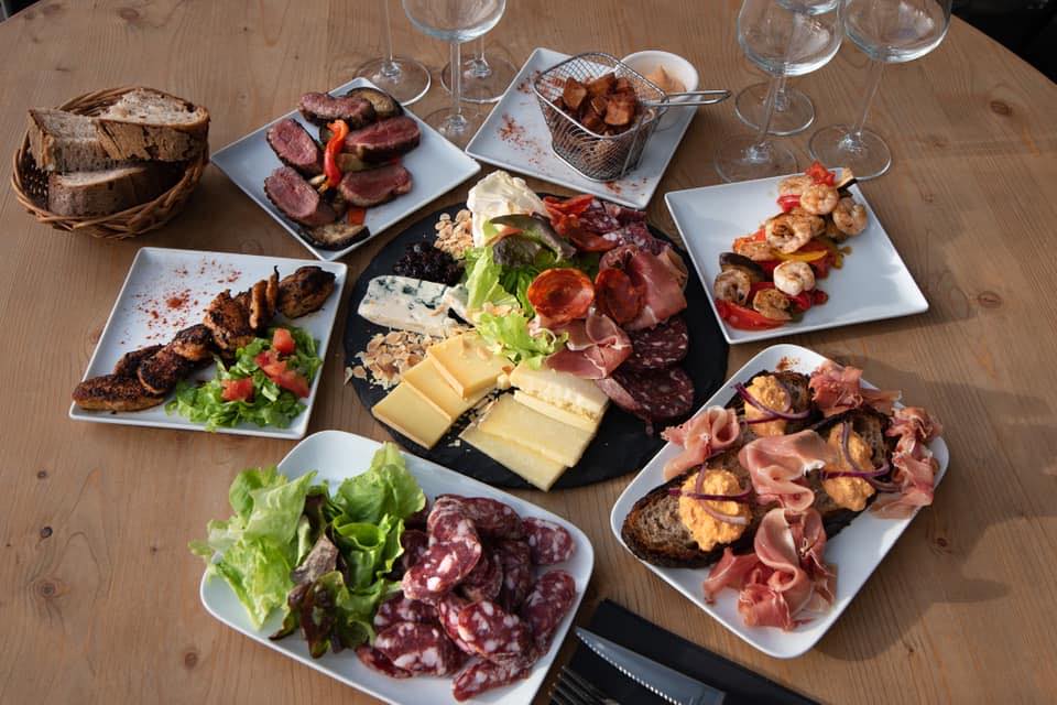 Plats Charcuteries, Tapas, fromages, magrets