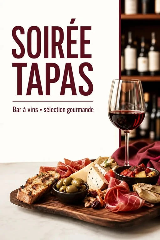 Ambiance conviviale au restaurant bar à vin tapas S&L