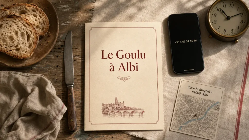 Le Goulu à Albi : adresse, horaires et réservation, le trio à vérifier avant de venir
