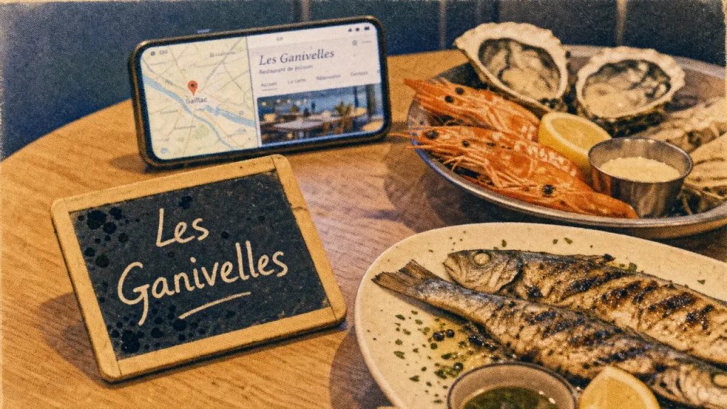 Les Ganivelles à Gaillac : poissons grillés, fruits de mer et vérifications utiles avant de réserver