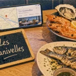 Les ganivelles gaillac : poissons grillés et fruits de mer sur table