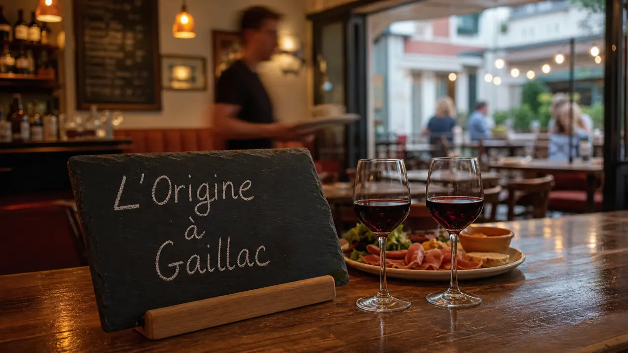 L’Origine Gaillac : terrasse Sud-Ouest, vins locaux