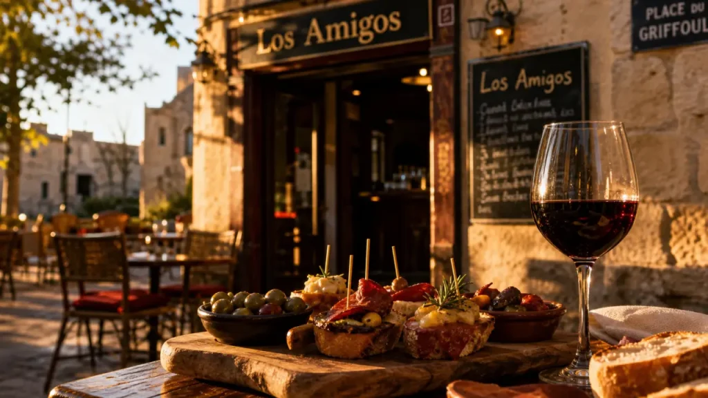 Los Amigos à Gaillac : tapas, vins et réservation de 18h à 23h
