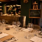 restaurant l'ispiens à Gaillac : salle pour groupes et terrasse