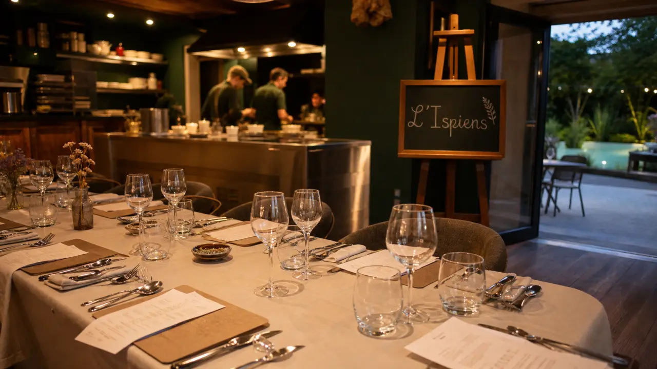 restaurant l'ispiens à Gaillac : salle pour groupes et terrasse