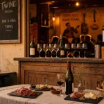 Twine- créateur de convivialité à Gaillac : terrasse tapas et concerts, vue au coucher du soleil