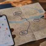 carte gaillac : repères gare et parkings à Gaillac