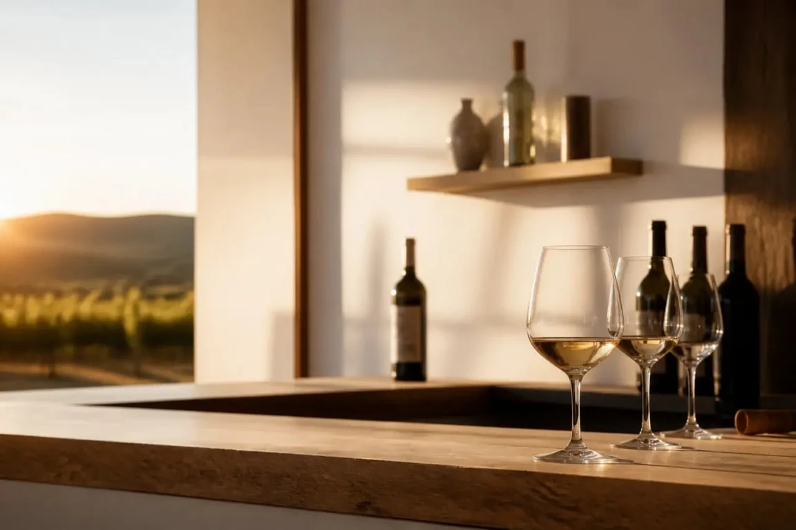 Ambiance de l’art du vin gaillac dans un bar à vin chaleureux et convivial