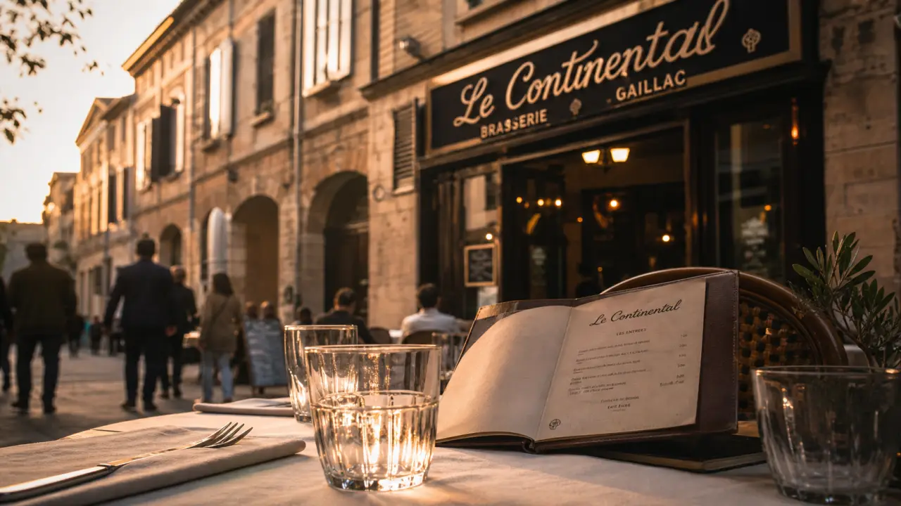 Le conti Gaillac : brasserie et terrasse en centre-ville