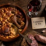 Que boire avec du cassoulet : rouge structuré