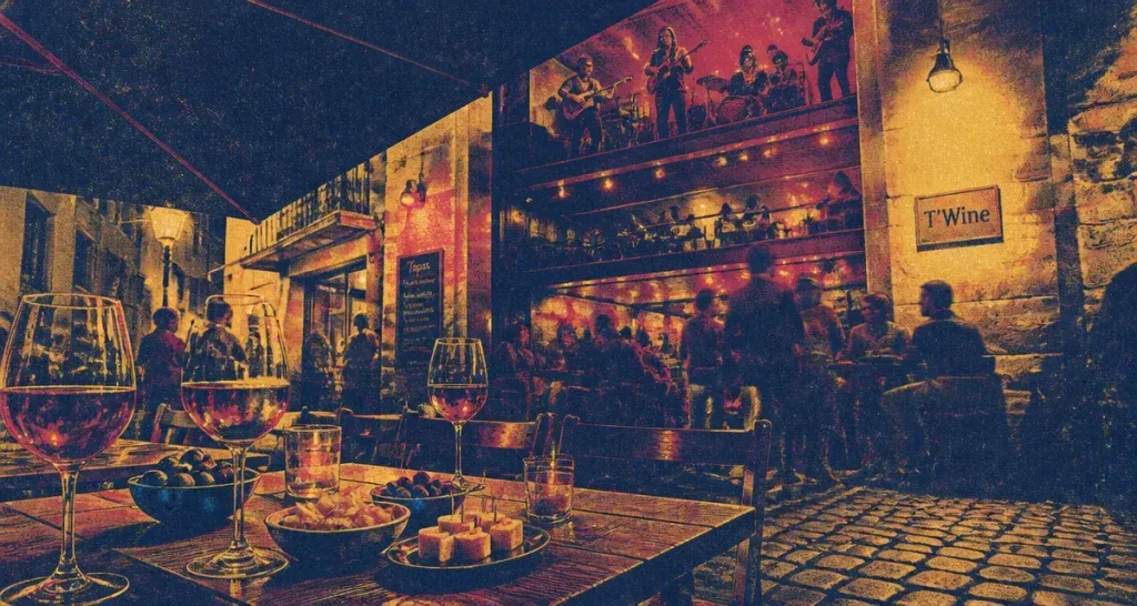 T’Wine à Albi : restaurant bar à tapas, concerts live et terrasse derrière la cathédrale
