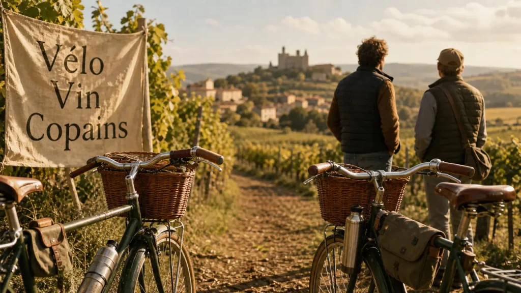 Vélo Vin Copains à Gaillac : 30 km, 8 dégustations et une guinguette finale