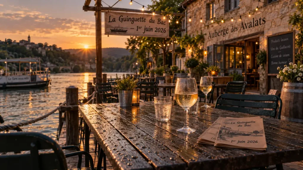 Restaurant aux Avalats dans le Tarn : l’Auberge renaît avec La Guinguette du Bac le 1er juin 2026