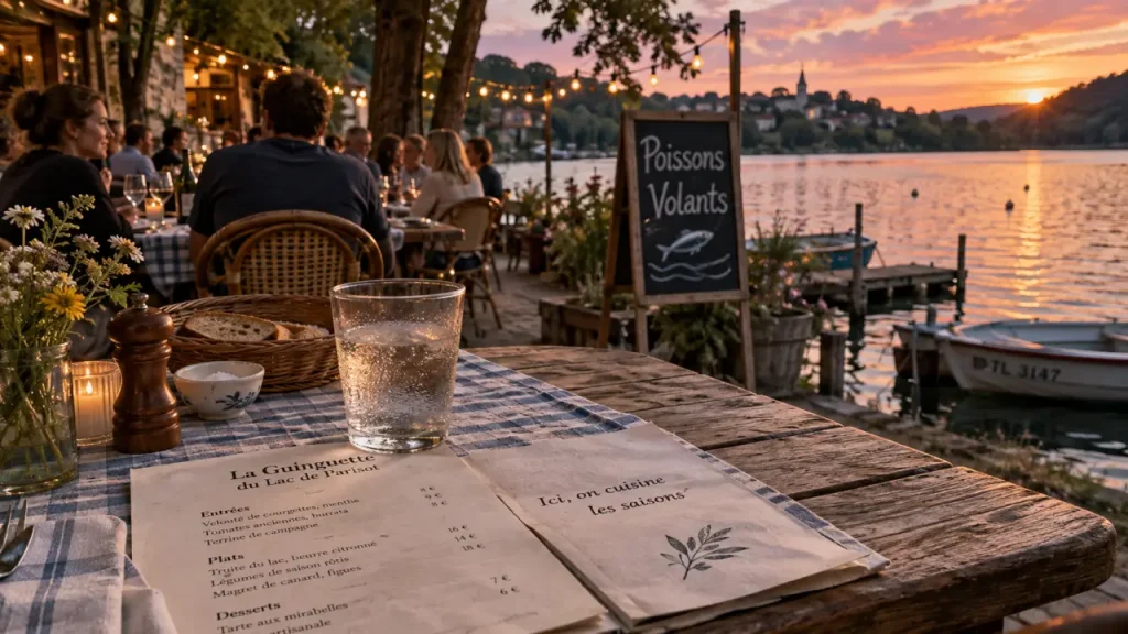 Restaurant à Parisot dans le Tarn-et-Garonne : le lac, la saison et les services à vérifier
