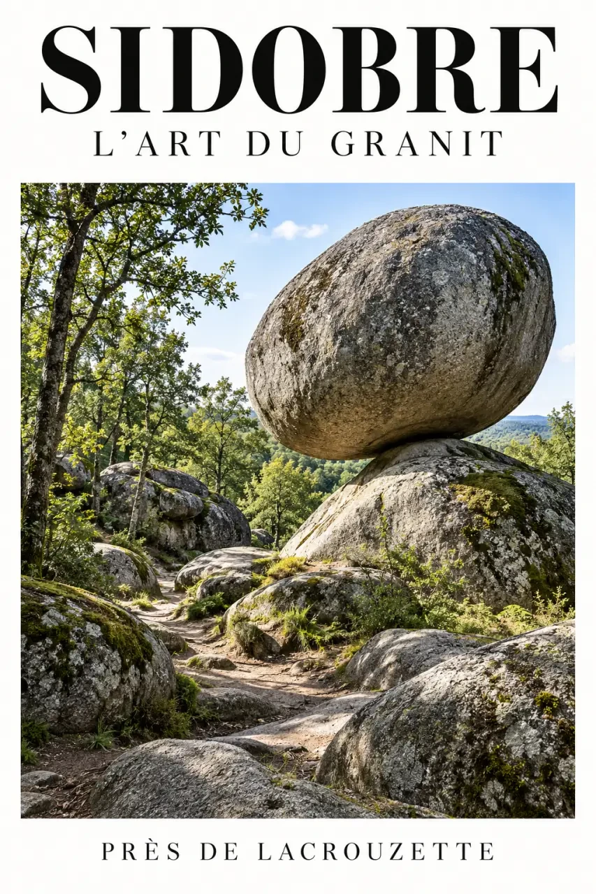 Lieux insolites dans le Tarn : le rocher Peyro Clabado dans le Sidobre