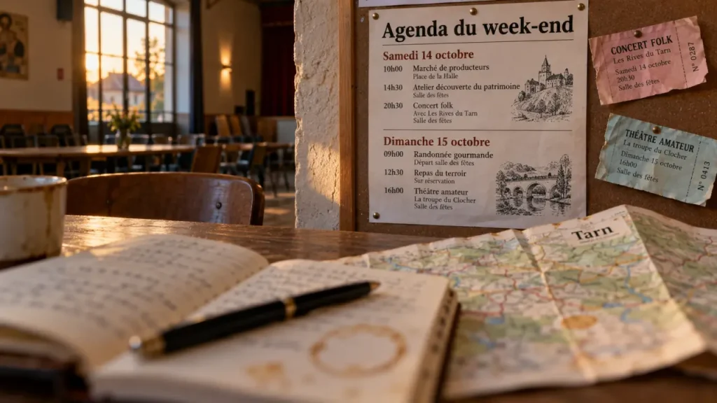 Fête dans le Tarn ce week-end : les bons agendas, de la place du village au concert