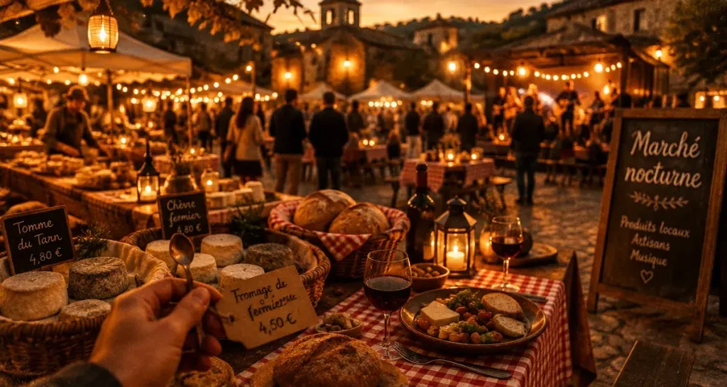 Marchés nocturnes dans le Tarn : les jours et horaires pour choisir sa soirée