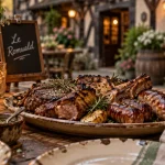 Restaurant l'isle sur tarn : viandes grillées au feu de bois au Romuald