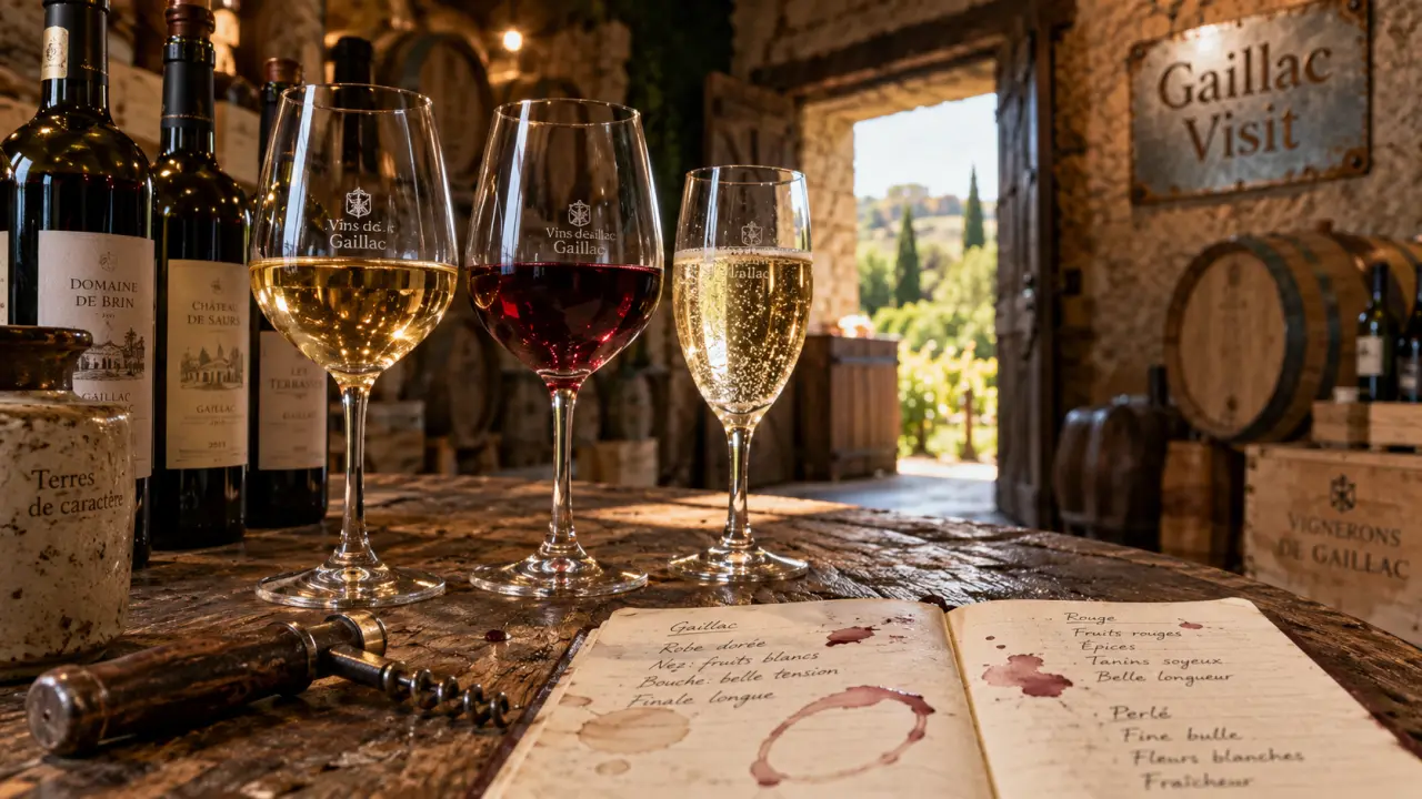 Vignoble tarn à Gaillac : dégustation de vins